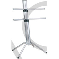 König & Meyer - 18860 Spider Pro, Double Aluminum Keyboard Stand