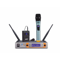BNK - BK9C, 2 Wireless microphones (1 Lavalier, 1 Handheld)