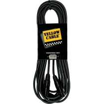 Yellow Cable - ECO M10X, Câble XLR mâle/XLR femelle 10m