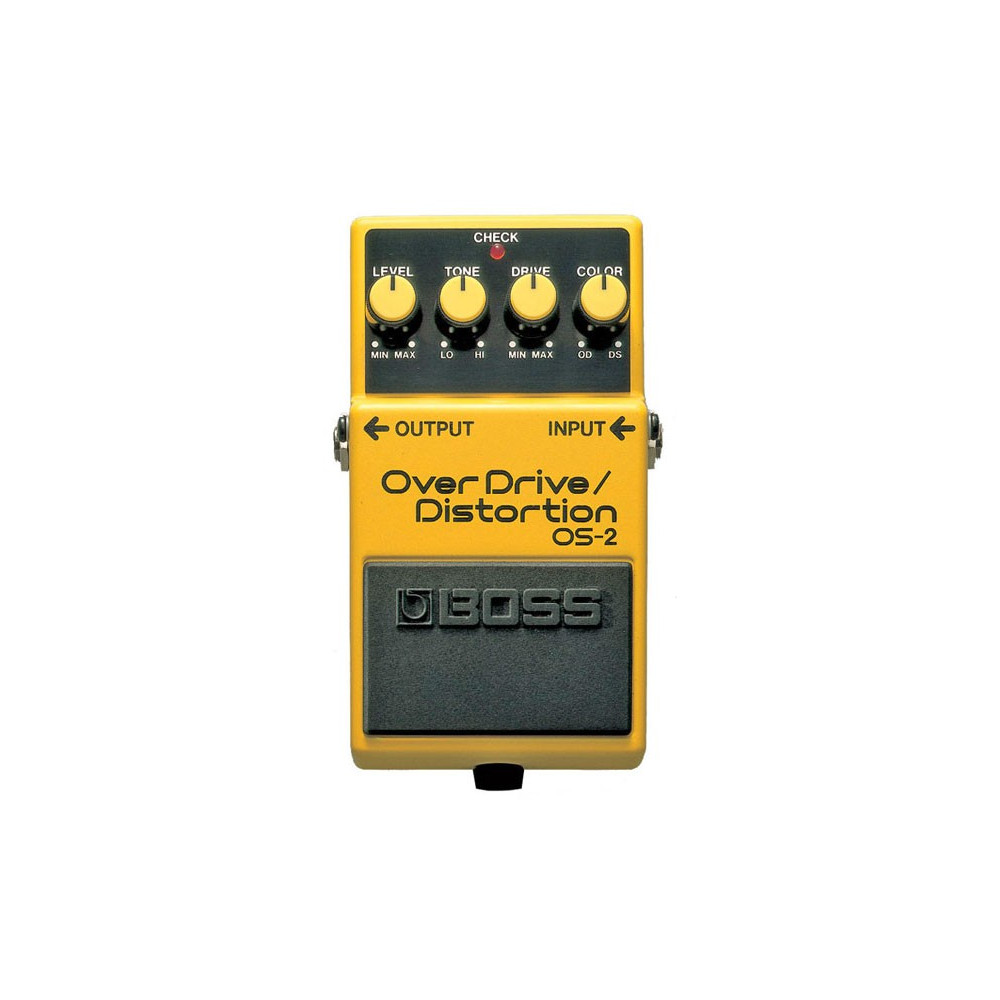 Boss - OS2, Overdrive Distortion, Effet Guitare