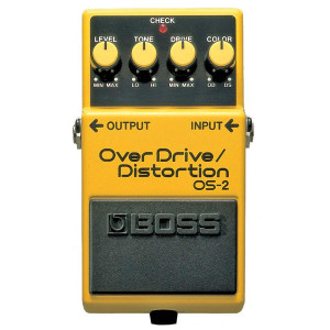 Boss - OS2, Overdrive Distortion, Effet Guitare