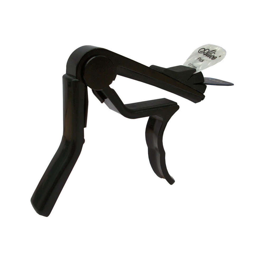 Alice - A007D/BK-A1, Capo d'astro pour guitares folk et électrique Alice - A007D/BK-A1, Capo d'astro pour guitares folk et électrique
