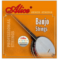 Alice - AJ05, Jeu de 5 Cordes de Banjo