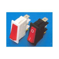 ITC - Switch bascule ON/OFF , Noir 16A 230V 4pin