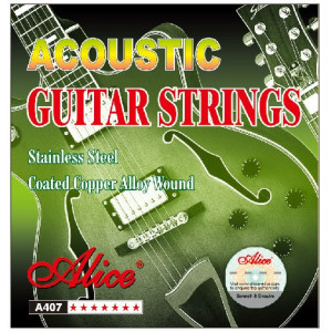 Alice - A407-SL, Cordes Guitare acoustique Super Light (011 - 052)