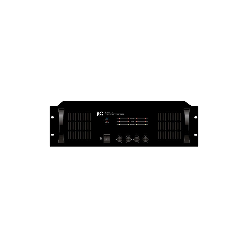 ITC - T-2S350 , amplificateur de puissance 2 canaux , 2x350W / 4 Ohms ITC - T-2S350 , amplificateur de puissance 2 canaux , 2x350W / 4 Ohms