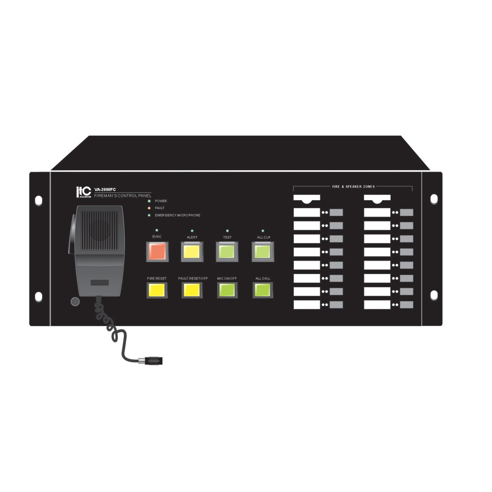 ITC - VA-2000FC, Firefighter Control Panel ITC - VA-2000FC, Firefighter Control Panel