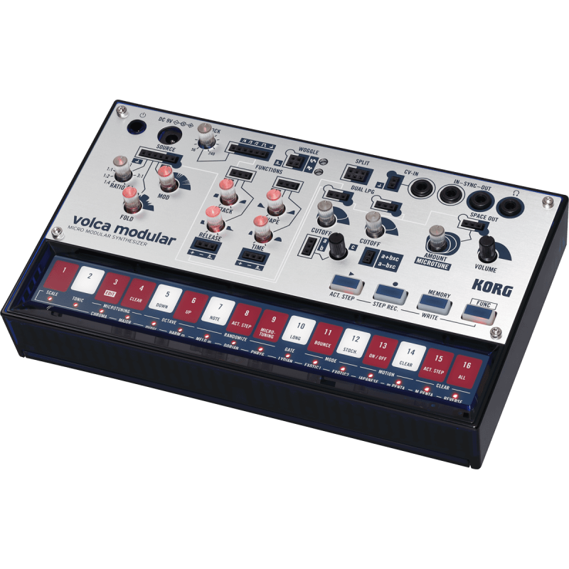 Korg - VOLCA MODULAR, Synthétiseur semi-modulaire Volca analogique compact Korg - VOLCA MODULAR, Synthétiseur semi-modulaire Volca analogique compact