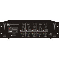 ITC - T-4060MP, Amplificateur de mélangeur de Matrix de 4 canaux avec Mp3  4x60W