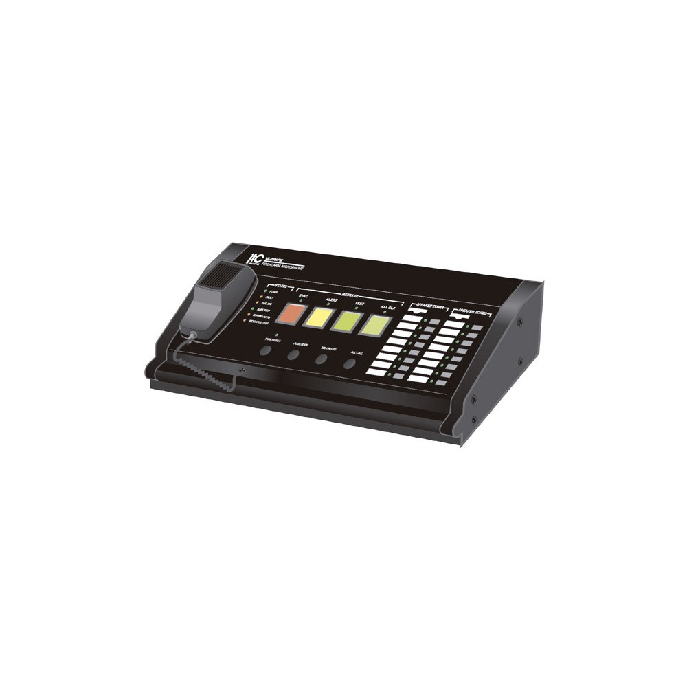 ITC - VA-2000FM, Microphone sapeur-pompier à distance ITC - VA-2000FM, Microphone sapeur-pompier à distance