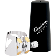 Vandoren - LC07P,  Ligature Saxophone Alto en mib + cb plastique