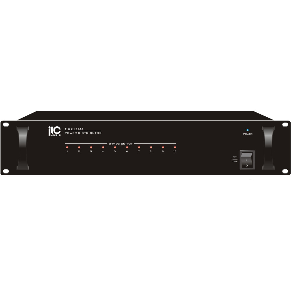 ITC - T-6211A, 10 groupes d'alimentation de 24V ITC - T-6211A, 10 groupes d'alimentation de 24V