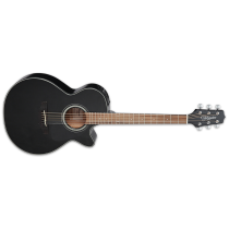 Takamine - GF30CE BLK, Guitare électro-acoustique Noire
