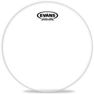 Evans - TT12G1, Peau de frappe de tom Transparente, 12"