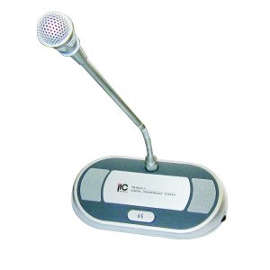 ITC - TS-0621, Unité de discussion président ,microphone à condensateur, 80dB S / N Ratio