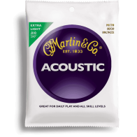 Martin - M170, Acoustic Guitar Strings, Extra Light 10-47