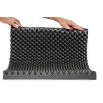 Auralex - Mousse acoustique anthracite 100 50 x 100 cm, épaisseur 100 mm