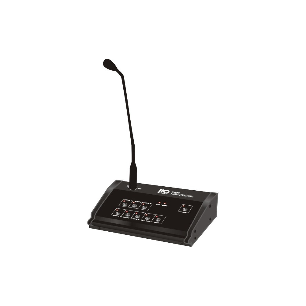 ITC - T-319, Console Paging à distance avec mélangeur