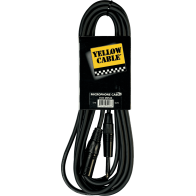 Yellow Cable - ECO M05JX, Câble  Jack mono mâle/XLR mâle 5m