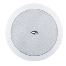 ITC - T-205, Haut-parleur coaxial plafond passive, De puissance de 20W / 100V 4"