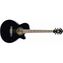 Ibanez - AEG8E-BK, AEG Series Guitare Électro-Acoustique, Noire
