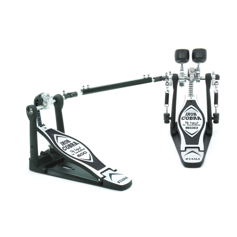 TAMA - HP600DTW, Iron Cobra 600 Double pédale de grosse caisse TAMA - HP600DTW, Iron Cobra 600 Double pédale de grosse caisse