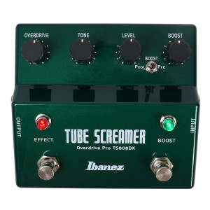 Ibanez - TS808DX, Tube Screamer Overdrives guitare