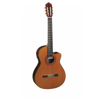 Almansa - 435 E2 Cèdre Cutaway, Guitare électro-classique 4/4
