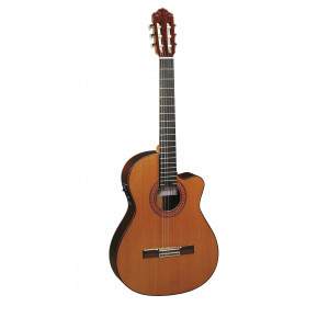 Almansa - 435 E2 Cèdre Cutaway, Guitare électro-classique 4/4