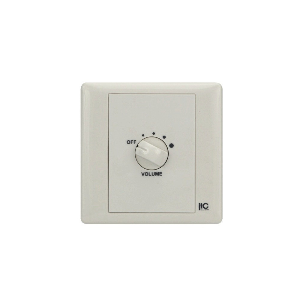 ITC - T-6120F, Commande de volume en 6 étapes, De puissance de 120W avec transformateur, entrée 24V ITC - T-6120F, Commande de volume en 6 étapes, De puissance de 120W avec transformateur, entrée 24V