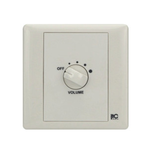 ITC - T-6120F,  Commande de volume en 6 étapes, De puissance de 120W avec transformateur, entrée 24V