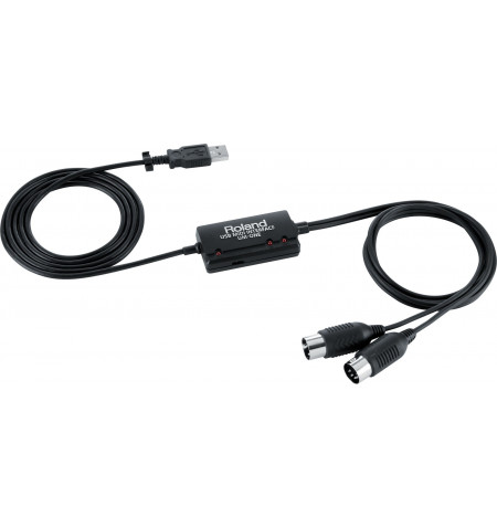 Cable MIDI línea de edición de música Cable MIDI a USB cable de música teclado Cable MIDI negro 