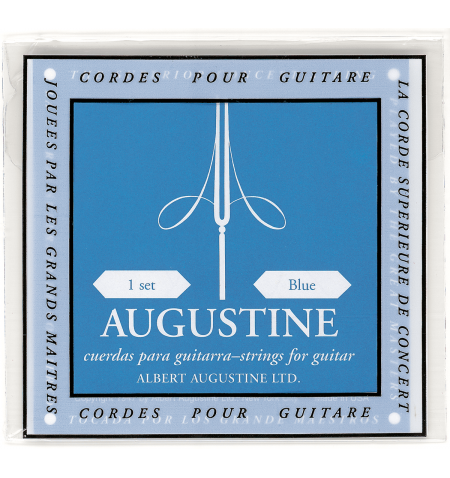 Augustine cordes guitare classique,bleu, hard S.