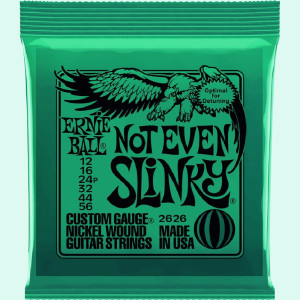 Ernie Ball - 2626 Not Even Slinky  , Cordes Guitare Electrique  12-56