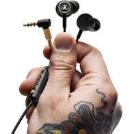 Marshall - MOD EEQ-GLD, Casque IPhone / IPod / MP3, Mode EQ - Noir