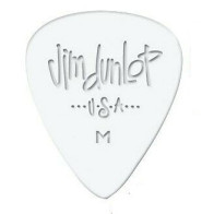 Dunlop - CELLUMWH, Médiator guitare médium, Blanc