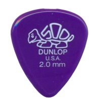 Dunlop - Tortex Delrin, Médiator guitare Purple 2mm