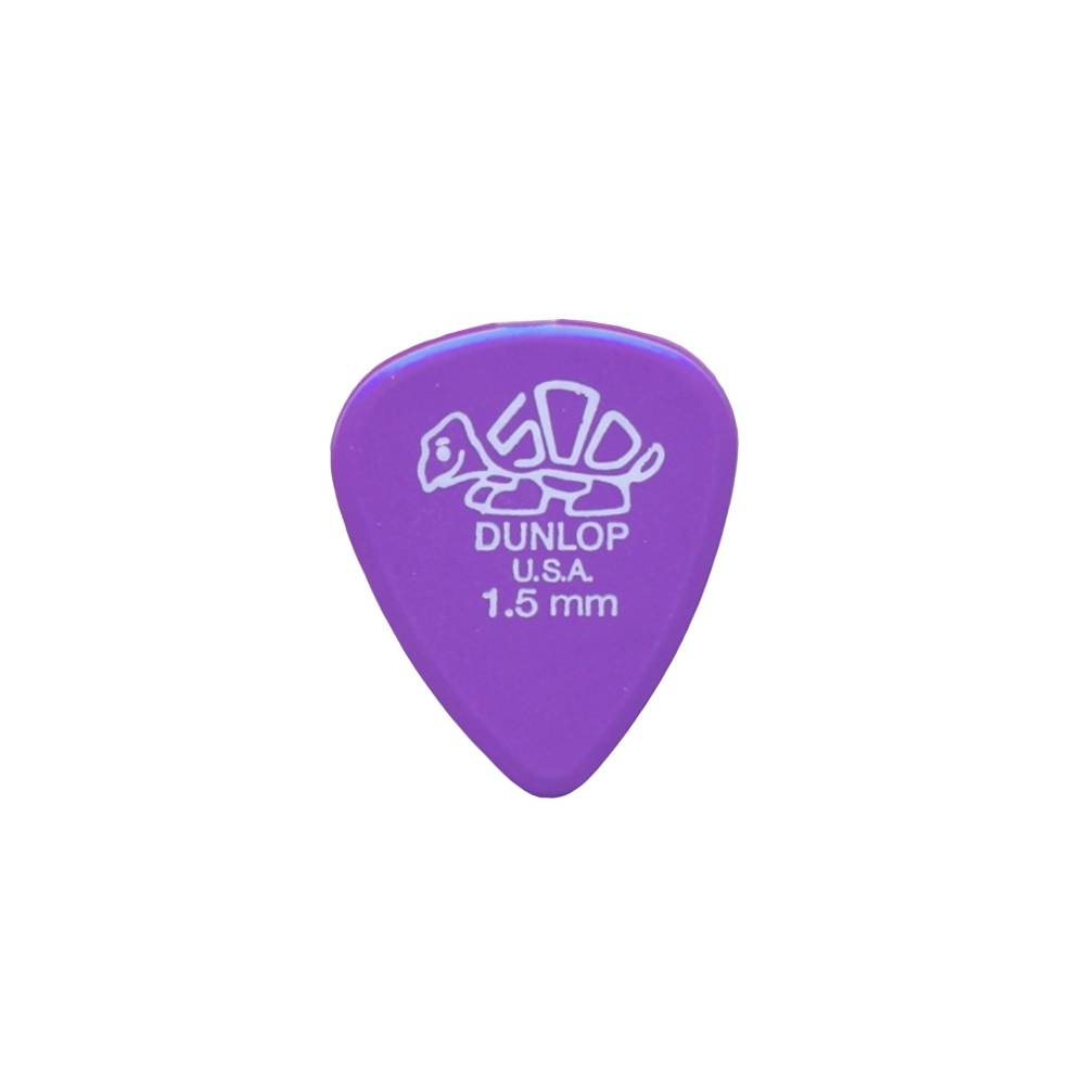 Dunlop - Tortex Delrin , Médiator guitare Purple 1.5mm