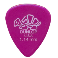 Dunlop - Tortex Delrin , Médiator guitare Pink 1.14mm