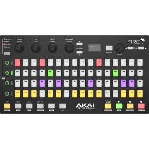 Akai Pro - FIRE, Contrôleur USB/MIDI, 16 pads 6 potentiomètres