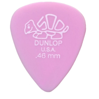 Dunlop - Tortex Delrin , Médiator guitare Pink 0.46mm