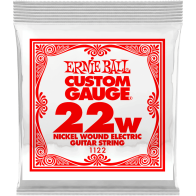 Ernie Ball - 1122, Electric/Acoustic Guitar Nickel Wire String 022