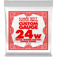 Ernie Ball - 1124, Electric/Acoustic Guitar Nickel Wire String 024