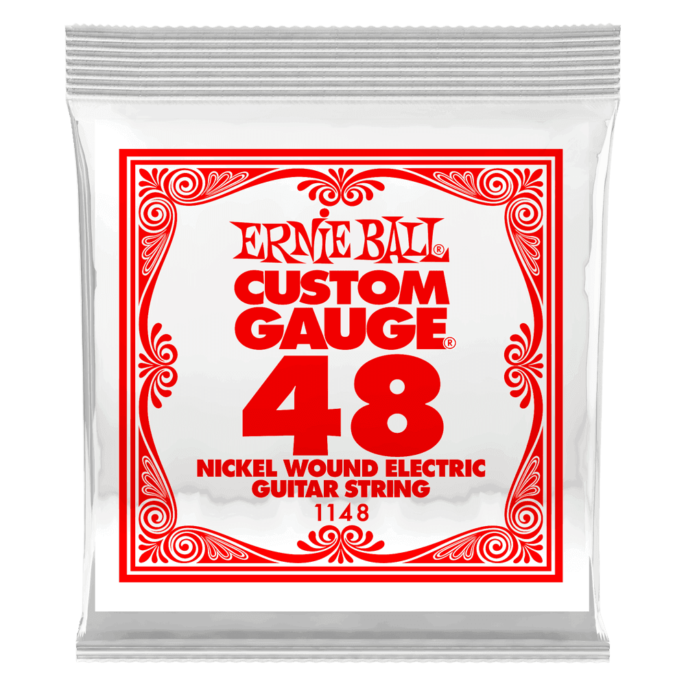 Ernie Ball - 1148, Corde Guitare électrique/Acoustique en Filé Nickel 048 Ernie Ball - 1148, Corde Guitare électrique/Acoustique en Filé Nickel 048