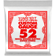 Ernie Ball - 1152, Electric/Acoustic Guitar Nickel Wire String 052