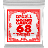 Ernie Ball - 1174, electric/Acoustic Guitar Nickel Wire String, 068