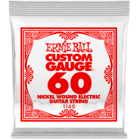 Ernie Ball - 1160, Electric/Acoustic Nickel File String, 060