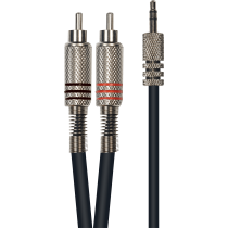 Aywa - Y050, Mini jack stéréo mâle/2RCA mâle 3m