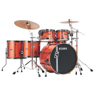 TAMA - MK62HZBNS-BOS, Imperialstar Bright Orange Sparkle 6 fûts (Sans Cymbales)