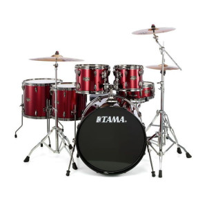 TAMA - IP62H6NB-VTR, Imperialstar Vintage Red 6 fûts (Sans Cymbales)